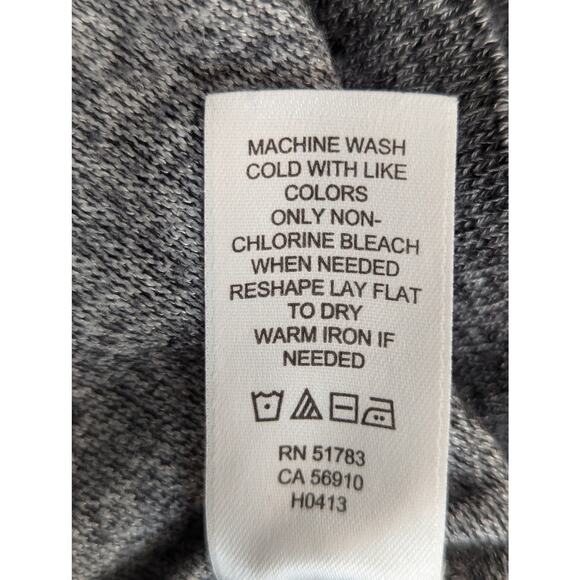 MAURICES! BLACK & WHITE MARLED CRISS-CROSS FRONT, DRAPEY, RUCHED TOP! SZ 2X - Picture 8 of 9